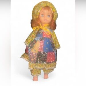 Uneeda Vintage Doll 1963 Patchwork.